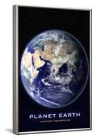 Planet Earth From Space Eastern Hemisphere Photo Poster-null-Framed Poster