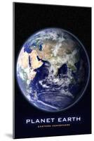 Planet Earth From Space Eastern Hemisphere Photo Poster-null-Mounted Poster