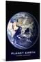 Planet Earth From Space Eastern Hemisphere Photo Poster-null-Mounted Poster