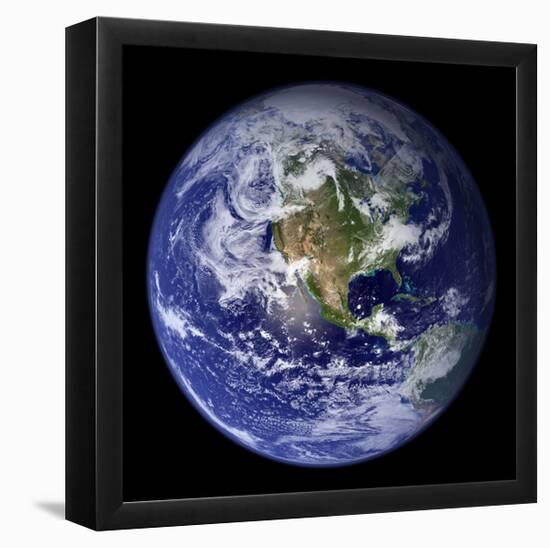 Planet Earth from Space (North America) Photo Poster-null-Framed Poster