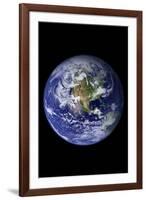 Planet Earth from Space (North America)-null-Framed Photo