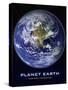 Planet Earth from Space Western Hemisphere Photo Poster-null-Stretched Canvas