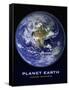 Planet Earth from Space Western Hemisphere Photo Poster-null-Framed Stretched Canvas