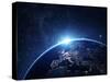 Planet Earth from the Space at Night-Rangizzz-Stretched Canvas