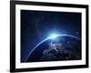 Planet Earth from the Space at Night-Rangizzz-Framed Photographic Print
