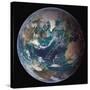 Planet Earth Western Hemisphere, NASA Satellite Composite-Stocktrek Images-Stretched Canvas