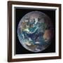 Planet Earth Western Hemisphere, NASA Satellite Composite-Stocktrek Images-Framed Photographic Print