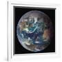 Planet Earth Western Hemisphere, NASA Satellite Composite-Stocktrek Images-Framed Photographic Print