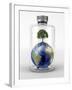 Planet Earth with a Tree On Top, inside a Glass Bottle-Stocktrek Images-Framed Photographic Print