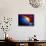 Planet Earth With Sunrise In Space-alanuster-Stretched Canvas displayed on a wall