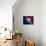 Planet Earth With Sunrise In Space-alanuster-Mounted Art Print displayed on a wall