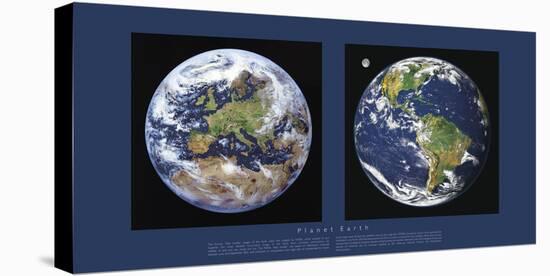 Planet Earth-Contemporary Photography-Stretched Canvas