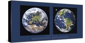 Planet Earth-Contemporary Photography-Stretched Canvas