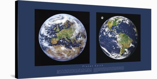 Planet Earth-Contemporary Photography-Stretched Canvas