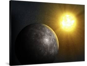 Planet Mercury, Artwork-null-Stretched Canvas