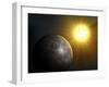 Planet Mercury, Artwork-null-Framed Premium Photographic Print