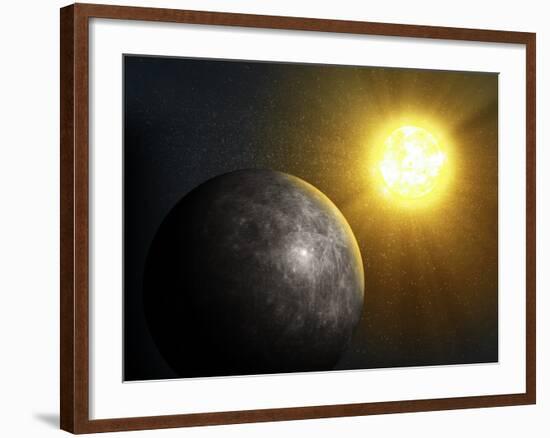 Planet Mercury, Artwork-null-Framed Photographic Print