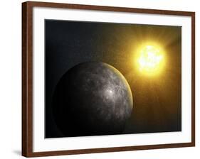 Planet Mercury, Artwork-null-Framed Photographic Print