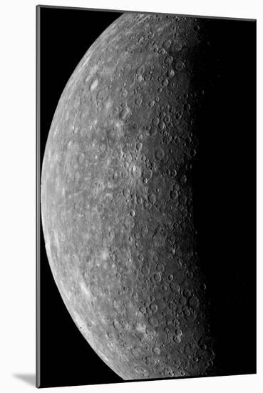 Planet Mercury, March 24, 1974-null-Mounted Photographic Print