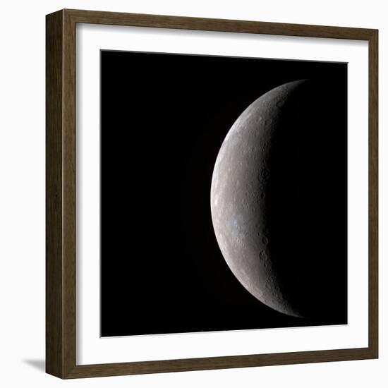 Planet Mercury-Stocktrek Images-Framed Photographic Print