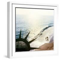 Planet of the Apes, 1968, Statue of Liberty-null-Framed Premium Photographic Print