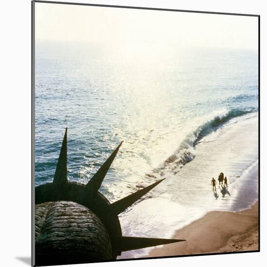 Planet of the Apes, 1968, Statue of Liberty-null-Mounted Premium Photographic Print