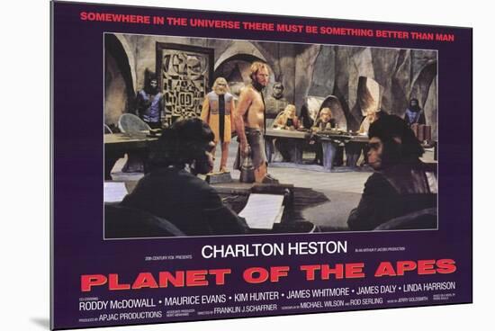 Planet of the Apes, 1968-null-Mounted Art Print