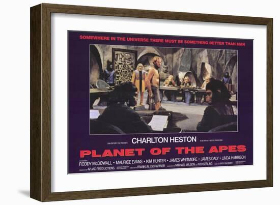 Planet of the Apes, 1968-null-Framed Art Print