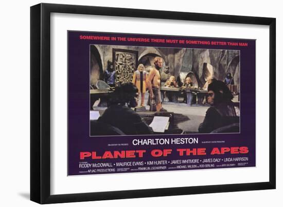 Planet of the Apes, 1968-null-Framed Art Print