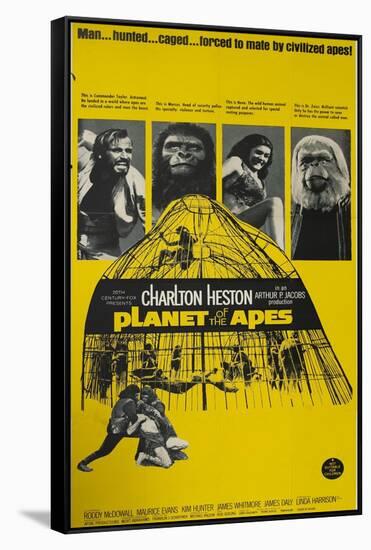 Planet of the Apes, 1968-null-Framed Stretched Canvas