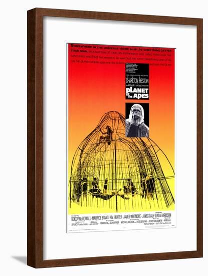 Planet of the Apes, 1968-null-Framed Art Print