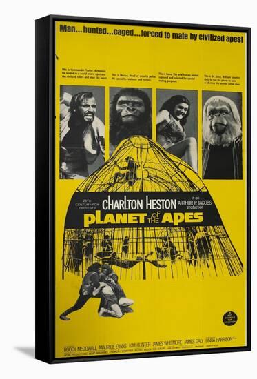 Planet of the Apes, 1968-null-Framed Stretched Canvas