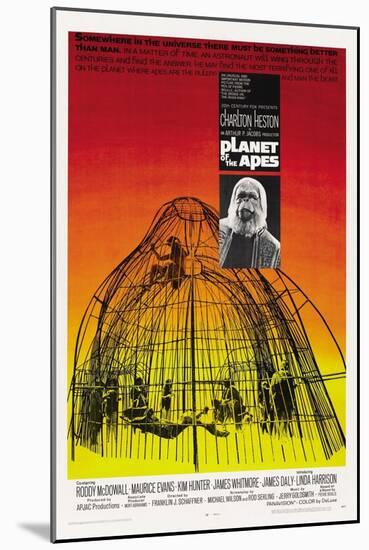 Planet of the Apes, 1968-null-Mounted Giclee Print