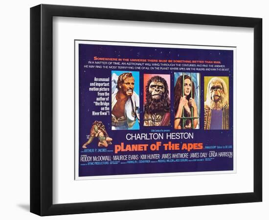 Planet of the Apes, 1968-null-Framed Giclee Print