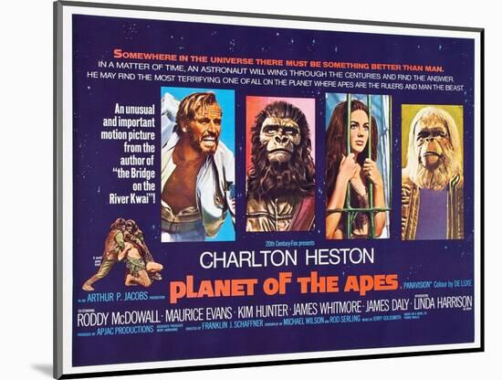 Planet of the Apes, 1968-null-Mounted Giclee Print