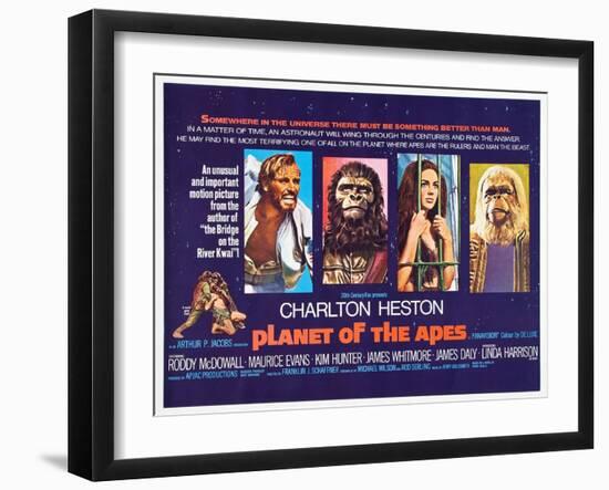 Planet of the Apes, 1968-null-Framed Giclee Print