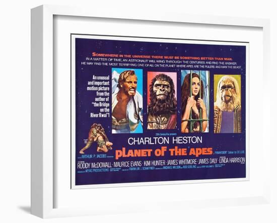 Planet of the Apes, 1968-null-Framed Giclee Print