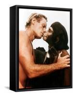 Planet Of The Apes, Charlton Heston, Kim Hunter, 1968-null-Framed Stretched Canvas