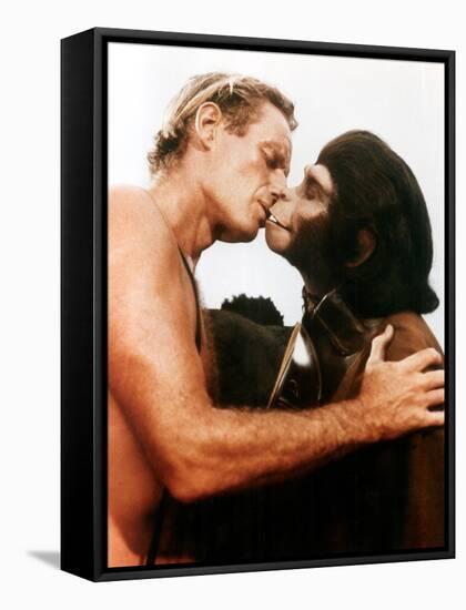 Planet Of The Apes, Charlton Heston, Kim Hunter, 1968-null-Framed Stretched Canvas