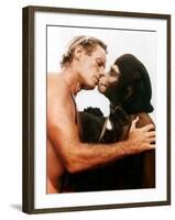 Planet Of The Apes, Charlton Heston, Kim Hunter, 1968-null-Framed Photo