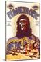 Planet of the Apes, Czchecoslovakian Movie Poster, 1968-null-Mounted Art Print
