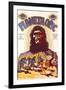 Planet of the Apes, Czchecoslovakian Movie Poster, 1968-null-Framed Art Print