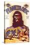 Planet of the Apes, Czchecoslovakian Movie Poster, 1968-null-Stretched Canvas