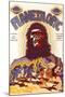 Planet of the Apes, Czchecoslovakian Movie Poster, 1968-null-Mounted Art Print