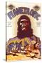 Planet of the Apes, Czchecoslovakian Movie Poster, 1968-null-Stretched Canvas