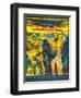 Planet of the Apes, (French Poster Art), Charlton Heston, 1968-null-Framed Art Print