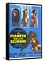 Planet of the Apes, Italian Movie Poster, 1968-null-Framed Stretched Canvas