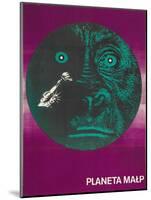 Planet of the Apes, Polish Movie Poster, 1968-null-Mounted Art Print