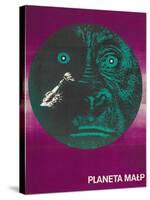 Planet of the Apes, Polish Movie Poster, 1968-null-Stretched Canvas