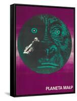Planet of the Apes, Polish Movie Poster, 1968-null-Framed Stretched Canvas
